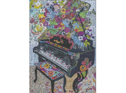 HEYE Puzzle Quilt Art: Klavír 1000 dílků