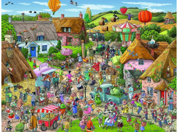 HEYE Puzzle Venkovský jarmark 1500 dílků