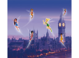 Dětský závěs DISNEY - Víly - 180x160 cm