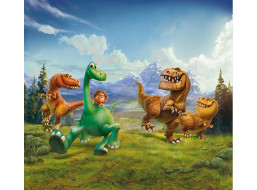 Dětský závěs - Dino - 180x160 cm
