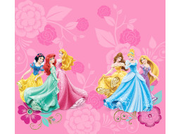 Dětský závěs DISNEY - Tančící princezny - 180x160 cm