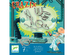 DJECO Crazix: Sada kovových hlavolamů 6ks