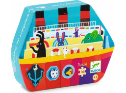 DJECO Puzzle Plavba parníkem 16 dílků