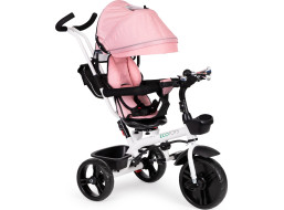 ECOTOYS Tříkolka,Sportovní kočárek - růžová
