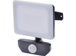 LED reflektor Quick se sensorem, 10W, 850lm, 4000K, IP44, černý