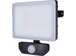 LED reflektor Quick se sensorem, 30W, 2550lm, 4000K, IP44, černý