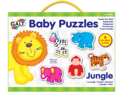 GALT Baby puzzle Džungle 6x2 dílky