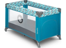 LIONELO Postýlka cestovní Stefi Green Turquoise