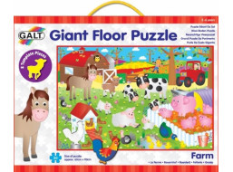 GALT Obří podlahové puzzle Farma 30 dílků