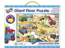GALT Obří podlahové puzzle Staveniště 30 dílků