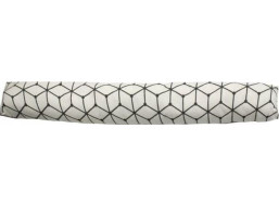 Těsnící válec do dveří a oken CUBES & CO 85x15 cm - ecru/krémový