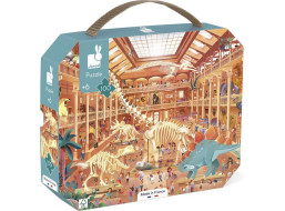 JANOD Puzzle v kufříku V muzeu 100 dílků
