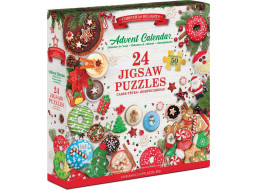 EUROGRAPHICS Puzzle Adventní kalendář: Vánoční dobroty 24x50 dílků