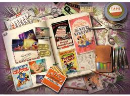 RAVENSBURGER Puzzle Disney: 1940 Mickeyho výročí 1000 dílků