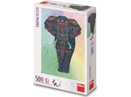 DINO Relax puzzle Slon XL 500 dílků