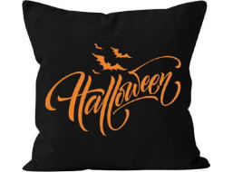 Povlak na polštář HALLOWEEN 40x40 cm - černý