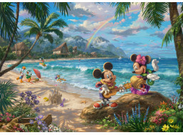 SCHMIDT Puzzle Minnie a Mickey na Hawaii 1000 dílků