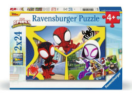 RAVENSBURGER Puzzle Spidey 2x24 dílků