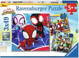 RAVENSBURGER Puzzle Spidey 3x49 dílků