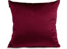 Povlak na polštář PAOLA VELVET Claret 45x45 cm - bordó