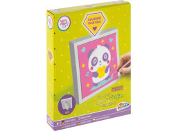 Diamantové malování s rámečkem - Panda