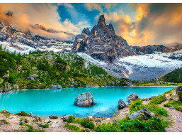 ENJOY Puzzle Jezero Sorapis, Dolomity, Itálie 1000 dílků