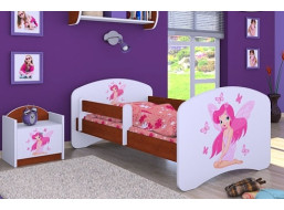 Dětská postel bez šuplíku 180x90cm VÍLA A MOTÝLCI