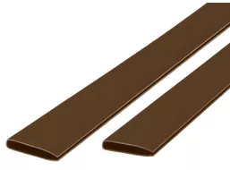 Ukončovací lišta na clonu na plot - imitace bambusu - 100 cm - hnědá
