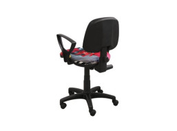 Dětská otočná židle KEVIN - FORMULE červená