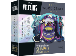 TREFL Wood Craft Origin puzzle Villains: Kujeme pikle 505 dílků