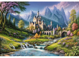 CHERRY PAZZI Puzzle Pohádkový hrad 500 dílků