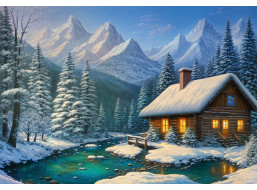 CHERRY PAZZI Puzzle Zimní šepot 500 dílků