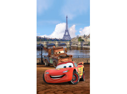 Dětský závěs DISNEY - CARS v Paříži - 140x245 cm