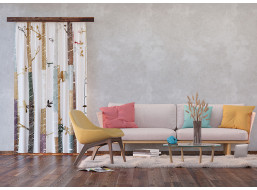 Designový závěs - Kmeny stromů - 140x245 cm
