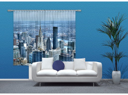 Designový závěs - Mrakodrapy - 180x160 cm
