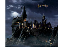 Dětská fototapeta - Harry Potter - Bradavice - 300x270 cm