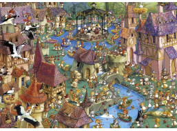 HEYE Puzzle Králíčkov 1000 dílků