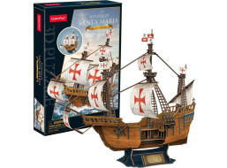 CUBICFUN 3D puzzle Loď Santa Maria 204 dílků