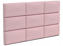 Čalouněný panel na zeď TRINITY - 60x30 cm (více barev)