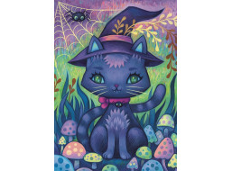 HEYE Puzzle Dreaming: Kočka čarodějka 1000 dílků