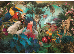 HEYE Puzzle Fauna Fantasies: Ptačí rozmanitost 1000 dílků