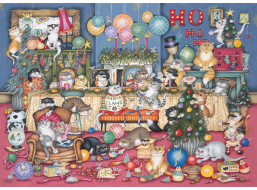 GIBSONS Puzzle Kočičí svátky 1000 dílků