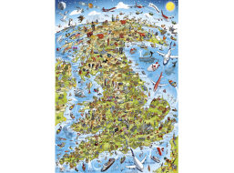 GIBSONS Puzzle To nejlepší z Británie 1000 dílků