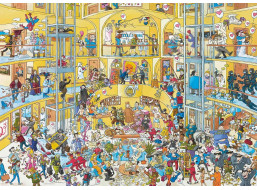 HEYE Puzzle Život v hotelu 1000 dílků