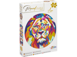 GRAFIX Kulaté puzzle Lev 1000 dílků