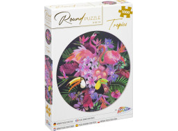 GRAFIX Kulaté puzzle Tropic 1000 dílků