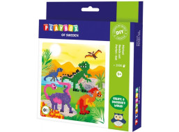 PLAYBOX Zažehlovací korálky Sada Dinosauři 2000ks