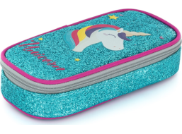 OXYBAG Školní penál etue komfort, efect Unicorn