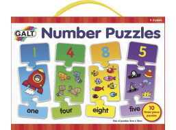 GALT Puzzle Moje první anglické číslice 10x3 dílků