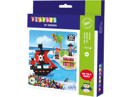 PLAYBOX Zažehlovací korálky Sada Piráti 2000ks